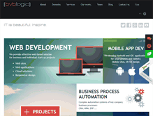 Tablet Screenshot of bvblogic.com